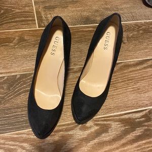 Guess platform heels
